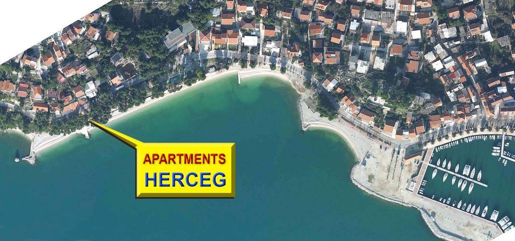 Apartment Herceg Baska Voda Bagian luar foto